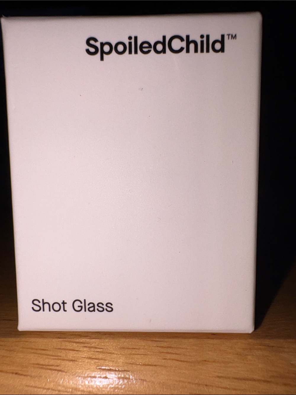 NIB SpoiledChild Shot Glass